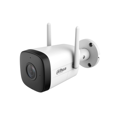 Cámara IP Dahua Bullet Wi-Fi 2MP Lente de 2.8mm 100° Apertura IR de 30m Micrófono y Altavoz Integrados Ranura MicroSD
