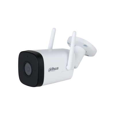 Cámara IP Dahua Bullet Wi-Fi 2MP Lente de 2.8mm 100° Apertura IR de 30m Micrófono y Altavoz Integrados Ranura MicroSD