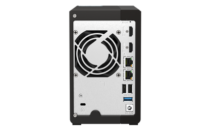 Unidad Almacenamiento NAS QNAP CPU Celeron J6412 Quad Core 2.6Ghz 8GB RAM RJ45 2.5GbE 2 Bahias 3.5 Linux Sin Discos