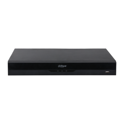 NVR de 8 Canales IP Dahua 8 Puertos PoE 8MP WizSense Smart H.265+/1 Ch de Reconocimiento Facial y FD