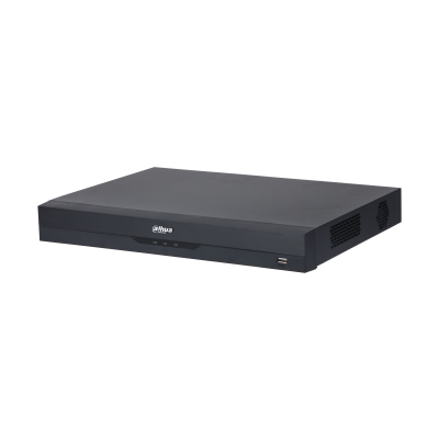NVR de 8 Canales IP Dahua 8 Puertos PoE 8MP WizSense Smart H.265+/1 Ch de Reconocimiento Facial y FD