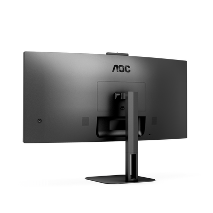 Monitor AOC 34" Professional Curvo VA 1500-R 3440x1440 HDMI DP USB-C DP AltMode 100hz 1ms USB Hub Windows Hello We