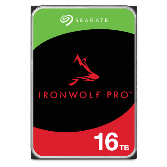 Disco Duro Interno Seagate IronWolf PRO NAS 16TB 3.5 7200 RPM SATA III Caché 256MB