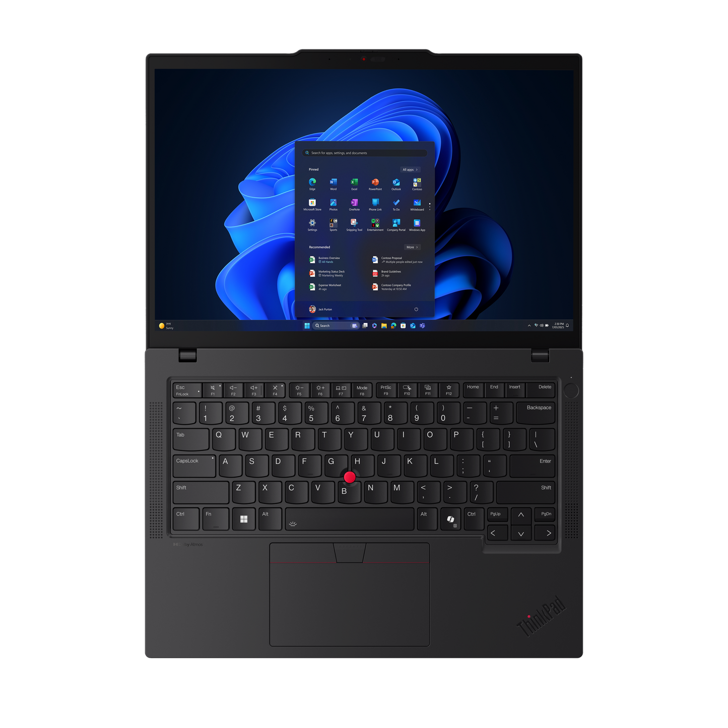 Laptop Lenovo ThinkPad T14 G6 Intel Core Ultra 7 Windows 11 Pro 3 Años Premier NBD