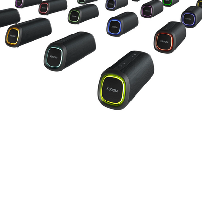 Bocina Bluetooth portátil LG XBOOM Go XG5QBK IP67 y batería de 18 horas de duración 30w