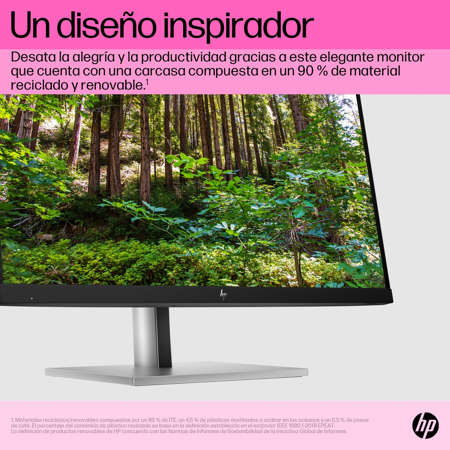 Monitor HP 23.8" E24t G5 Touch FHD Resolución 1920x1080