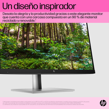 Monitor HP 23.8" E24t G5 Touch FHD Resolución 1920x1080