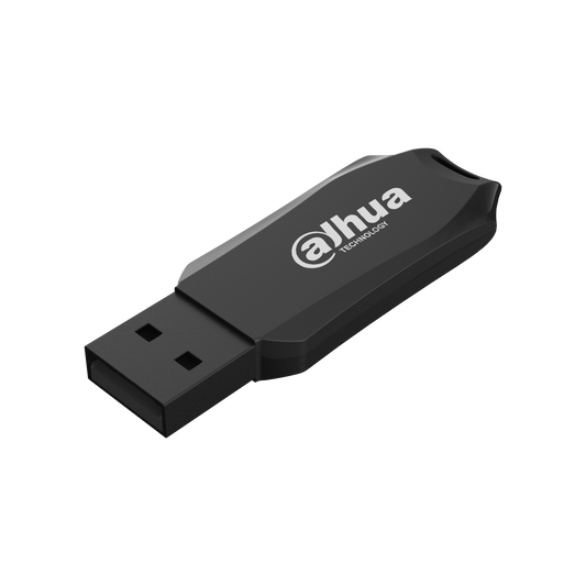 MEMORIA Dahua USB DHI-USB-U116-20 64GB  USB 2.0  Lectura 25MB/s  Escritura 10MB/s  Negro/Plata version 2.0 NB