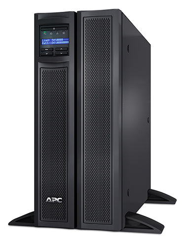 Fuente de Respaldo APC Smart UPS X 3000VA Convertible Torre/Rack Pantalla LCD 100 127V Incluye Tarjeta De Red