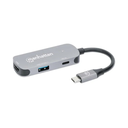 Docking Manhattan USB-C  3 Ptos HDMI/USB-A/USB-C PD