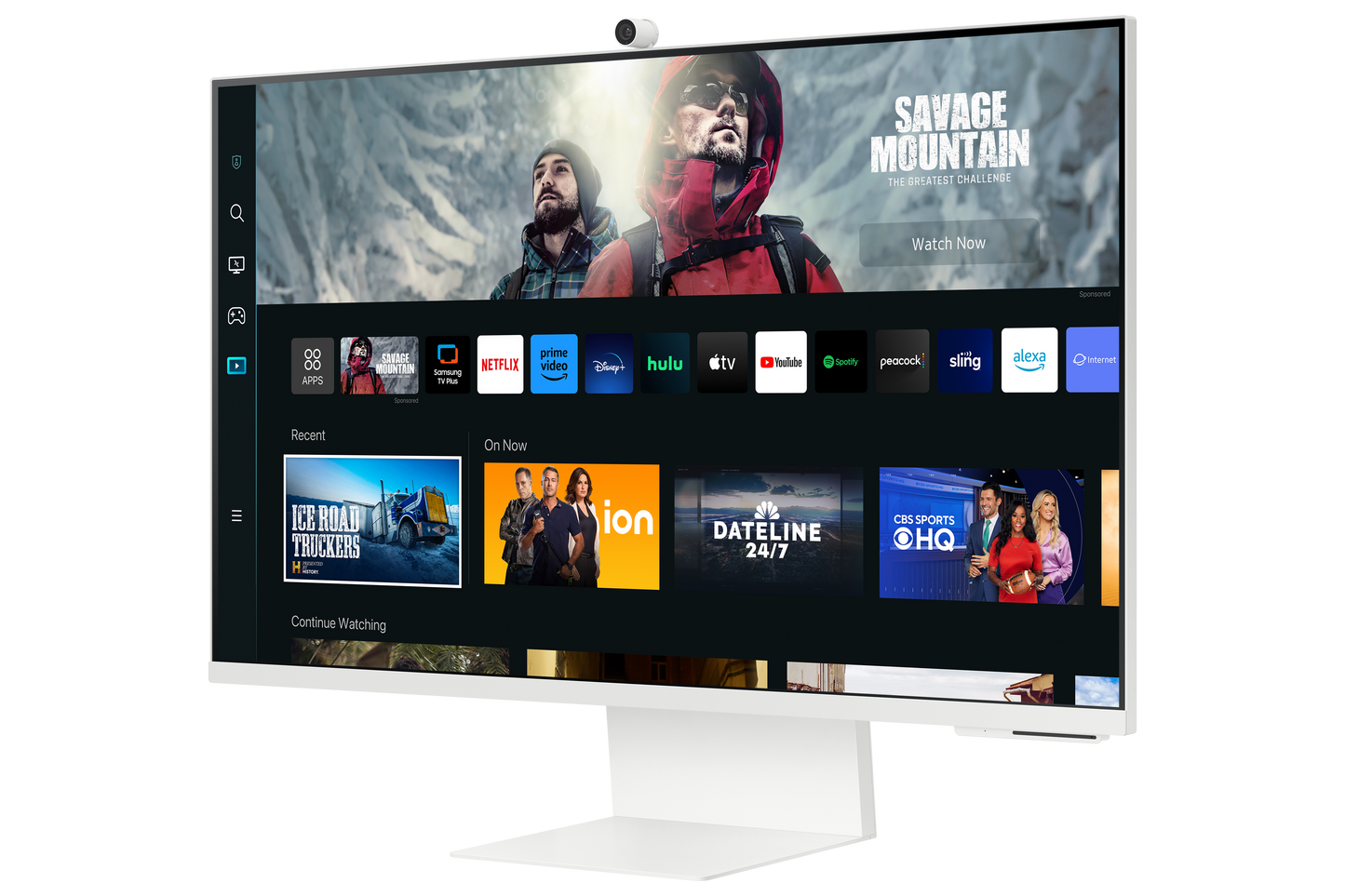 Monitor Samsung 32" Smart Monitor FLAT FHD (Resolucion 3840x2160) Panel VA