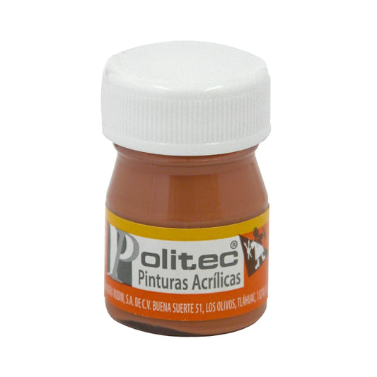 Pintura Acrilica Politec Terracota 20ml No 340 caja c/12 piezas