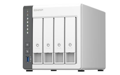 Unidad Almacenamiento NAS QNAP CPU ARM Cortex A55 Quad Core 2.0GHz 4GB RAM RJ45 2.5GbE 4 Bahias 3.5 Hasta 22TB Linux S/D