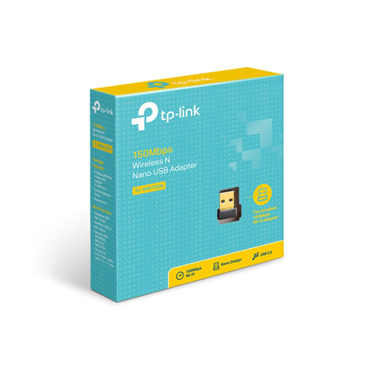 TARJETA DE RED INALAMBRICA TP-LINK NANO USB N 150MBPS TAMAÑA