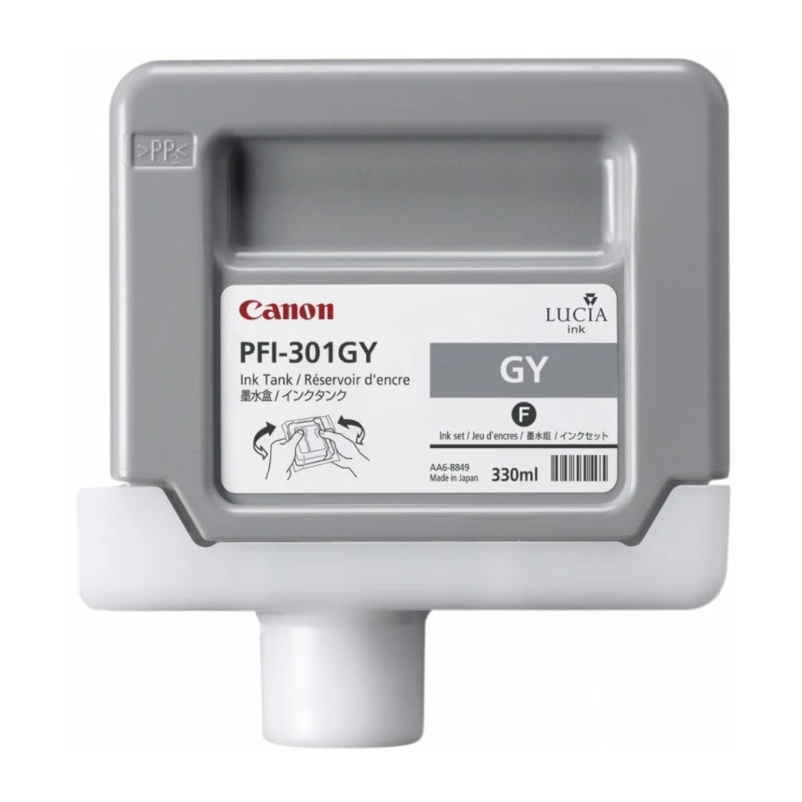 Tanque Tinta Canon Gris Pfi-301gy - Pg 330ml