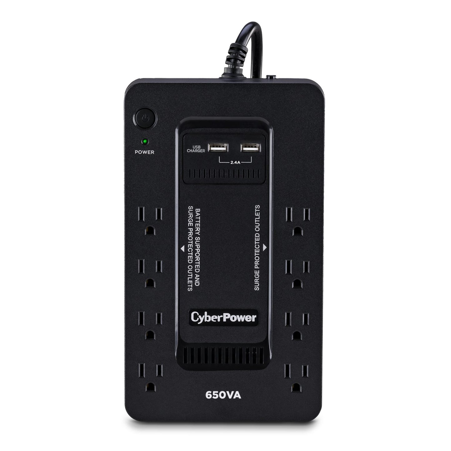 UPS Cyberpower 650VA/360W StandbyGabinete Compacto 8 NEMA 5-15R