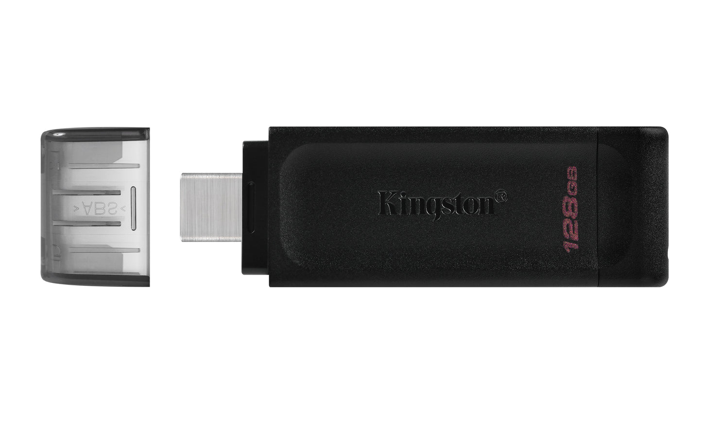 Memoria USB Kingston DataTraveler 70 128GB USB-C Color Negro