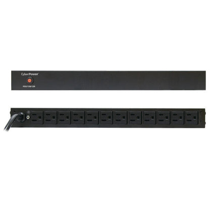 PDU Cyberpower Básico 15A/1U/120V NEMA 5-15P/12 NEMA 5-15R