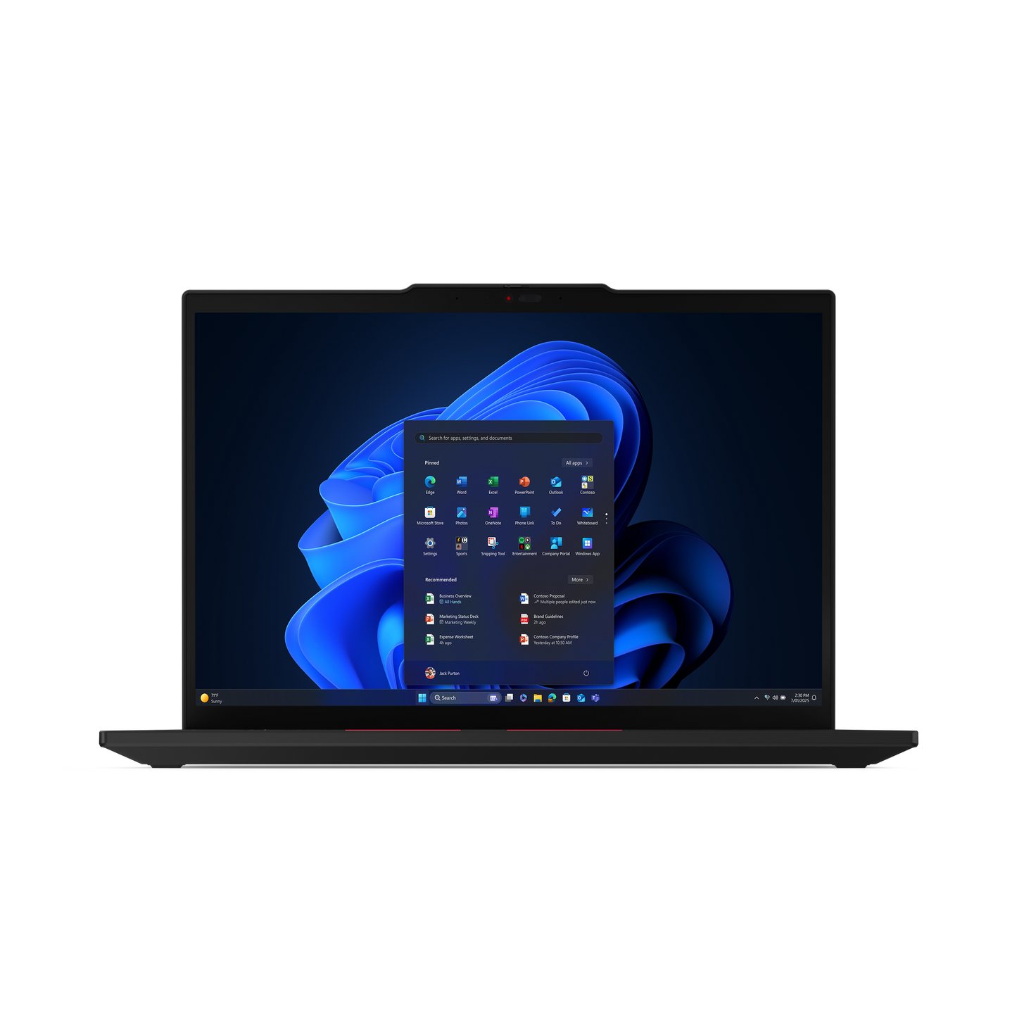 Laptop Lenovo TP T14 G6 Intel  Core Ultra 7 255H 14 NonTouch W11P64  32GB 1TB SSD 3YR Premier NBD