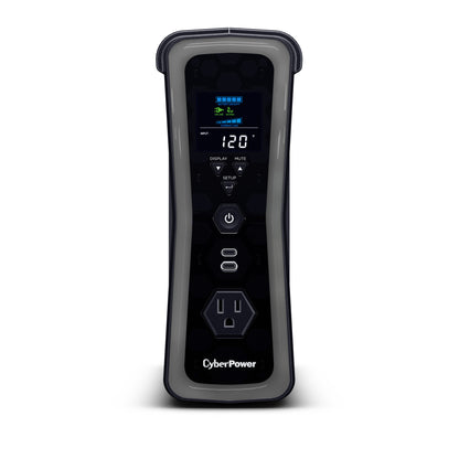 UPS CyberPower GX150C2 1500VA 1000W 120V PFC Activo RGB Panel LCD USB-Cx2