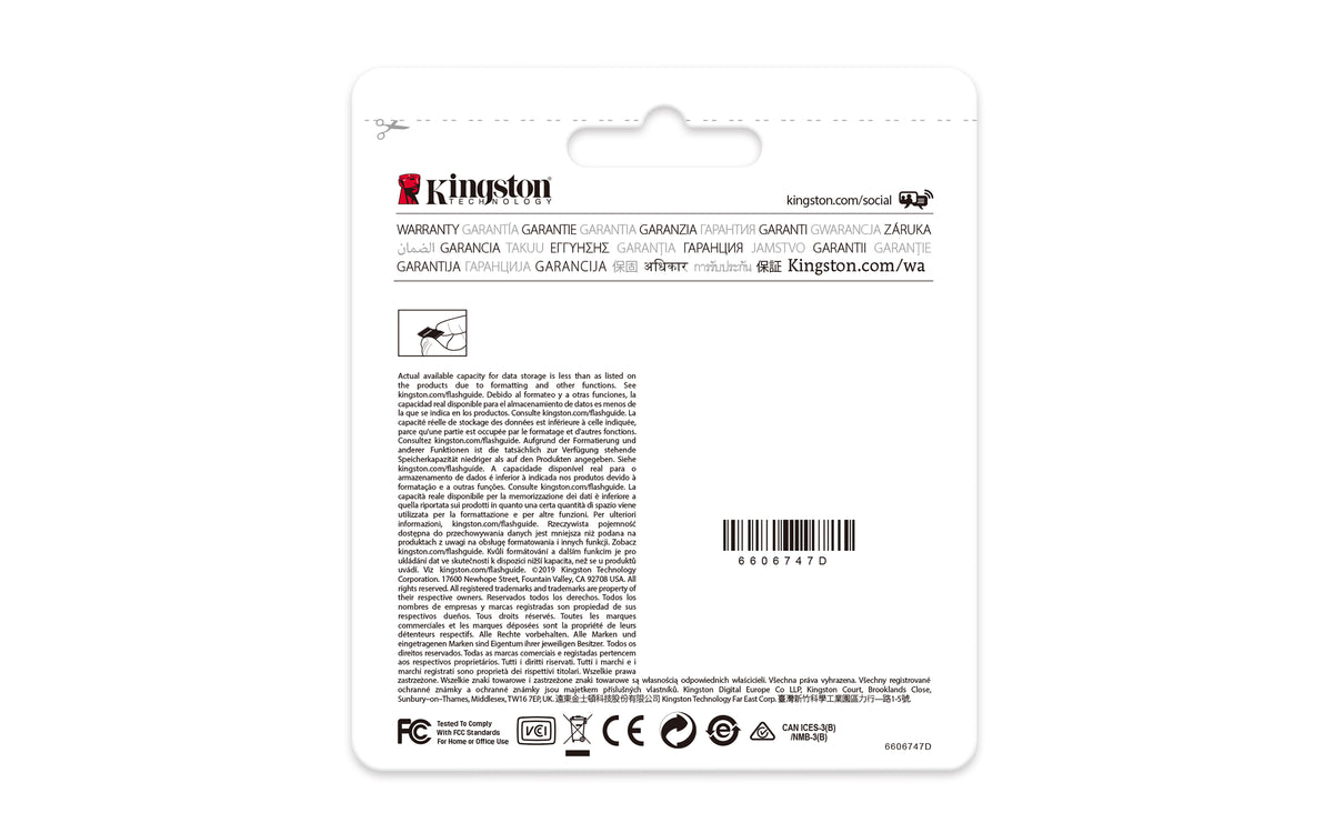 Memoria Micro SD Kingston High-Endurance 128 GB 95R/45W C10 A1 UHS-I