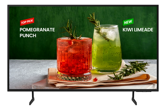 Pantalla Samsung BED-H 55" LED Crystal 4K UHD Resolucion 3840x2160 SMART Admon contenido  HDMI/ LAN / WIFI  16/7  3 AÃ±os de Garantia