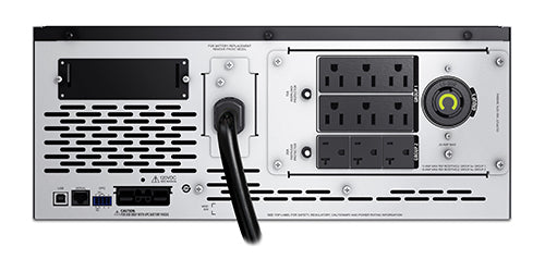 UPS APC X 3000VA/2700W 4U Torre/Rack Convertible Pantalla LCD 100-127V 10 Salidas Color Negro