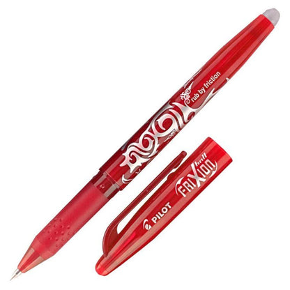 Bolígrafo Pilot Frixion Ball Sweet Paradise Rojo/Dona Tinta Azul C/12 Pzas