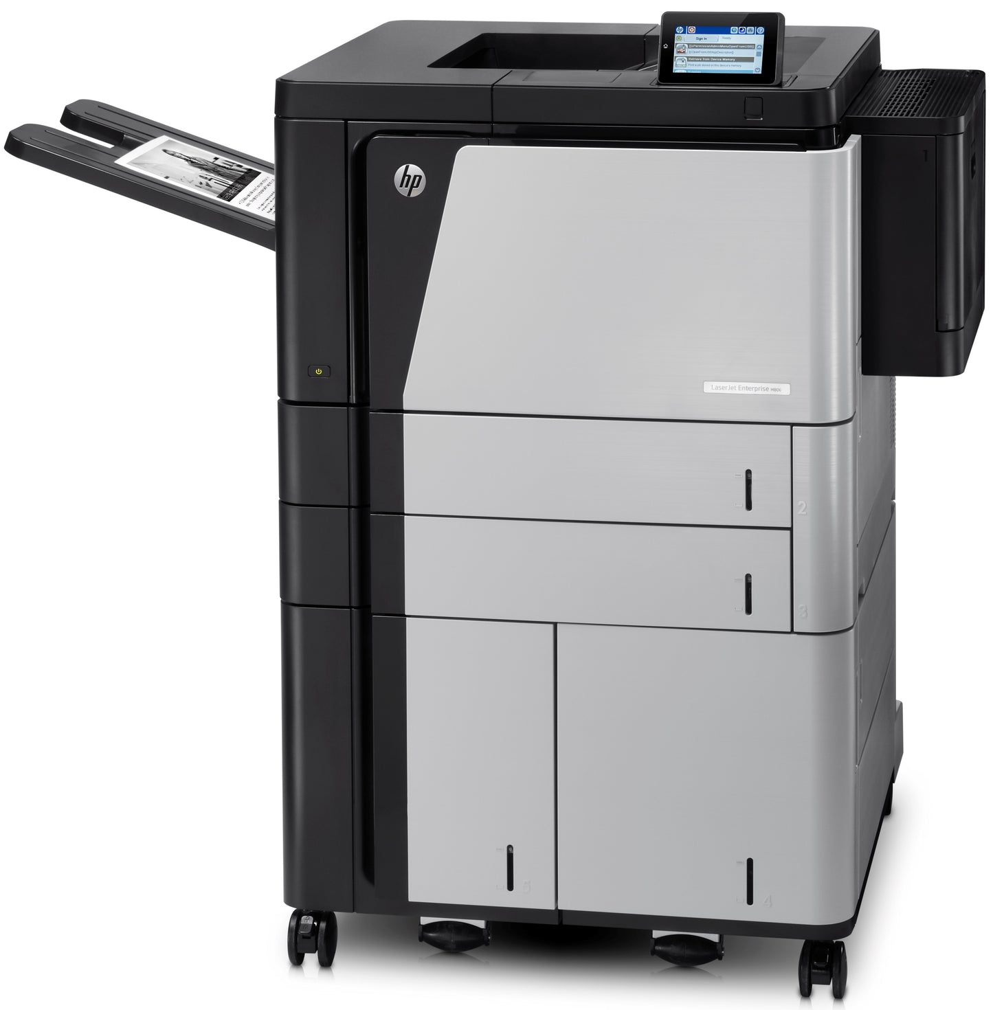 Impresora Láser HP LaserJet Enterprise M806x+ Monocromática