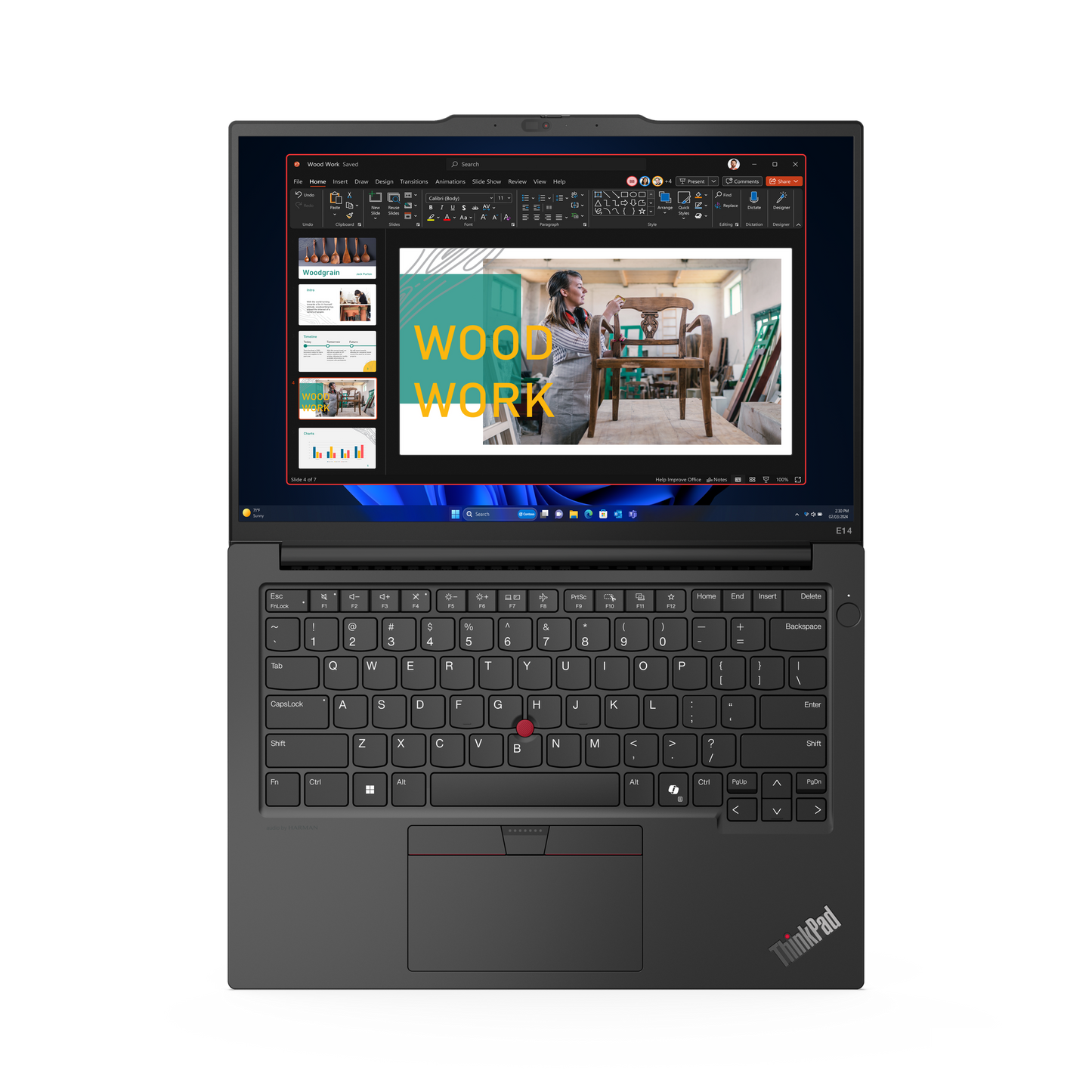Laptop Lenovo ThinkPad E14 G6 14" Intel Core Ultra 7 155H 512GB SSD Ram 16 GB Windows 11 Pro 3YR Onsite Negro