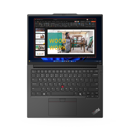 Laptop Lenovo ThinkPad E14 G6 14" Intel Core Ultra 7 155H 512GB SSD Ram 16 GB Windows 11 Pro 3YR Onsite Negro