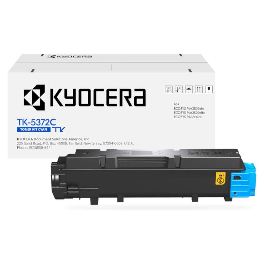 Toner Kyocera Tk-5372c Cyan Rendimiento Aprox. @ 5k