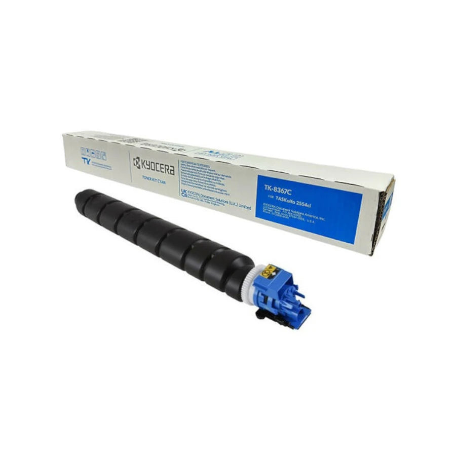 Toner Kyocera TK-8367C cyan 12 mil imp al 6% para TASKalfa 2554ci