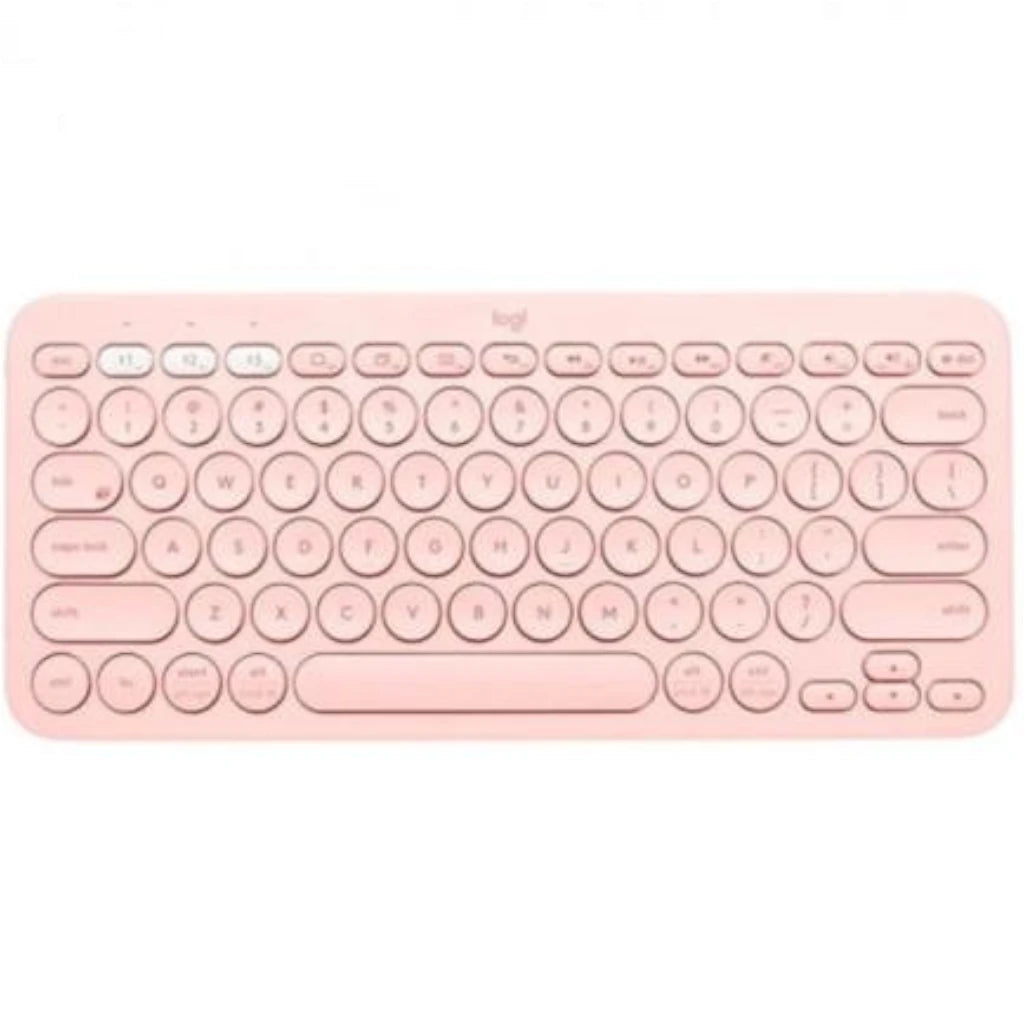 Teclado Logitech K380 Multidispositivo Inalámbrico Color Rosa