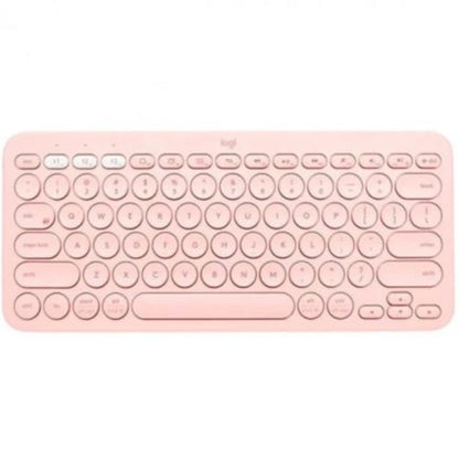 Teclado Logitech K380 Multidispositivo Inalámbrico Color Rosa