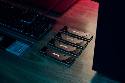 Memoria RAM Kingston DIMM DDR4 16GB 4000MT S Fury Renegade Black XMP CL19 288PIN 1 35V C Disparador de Calor Gamer