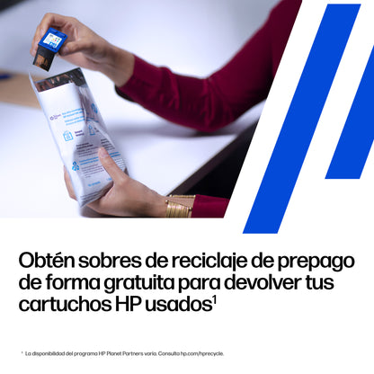 Tinta HP Negro Think Jet Papel Normal Quiet Jet