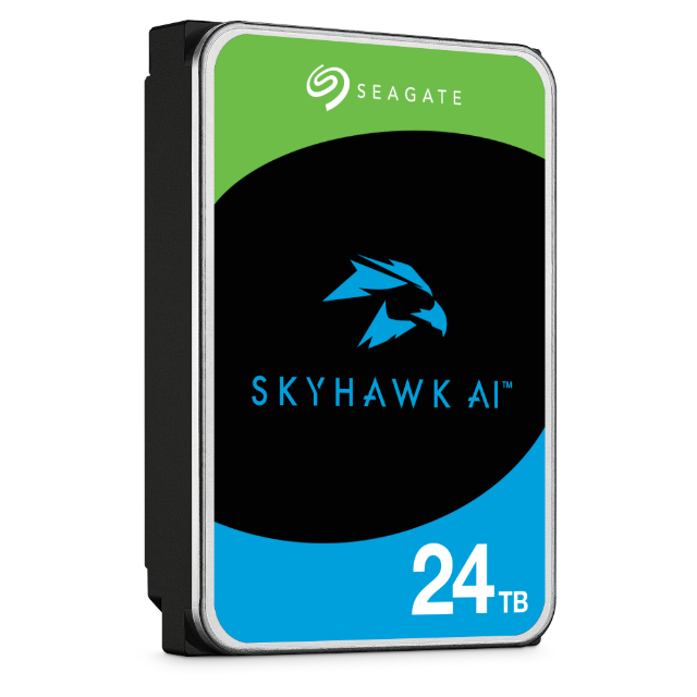 Disco Duro para Videovigilancia Seagate SkyHawk 24TB 3.5 SATA III 6 Gbit/s 7200RPM 512MB Cache