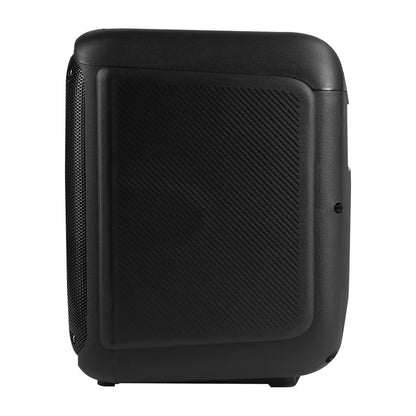 BAFLE VORAGO KSP-350 NEGRO 8" 30WATTS RMS TECNOLOGIA DSP / USB / MSD/ 3.5MM /  RECARGABLE / TWS BT 5HRS CARGA USB TIPO C / MICROFONO INALAMBRICO