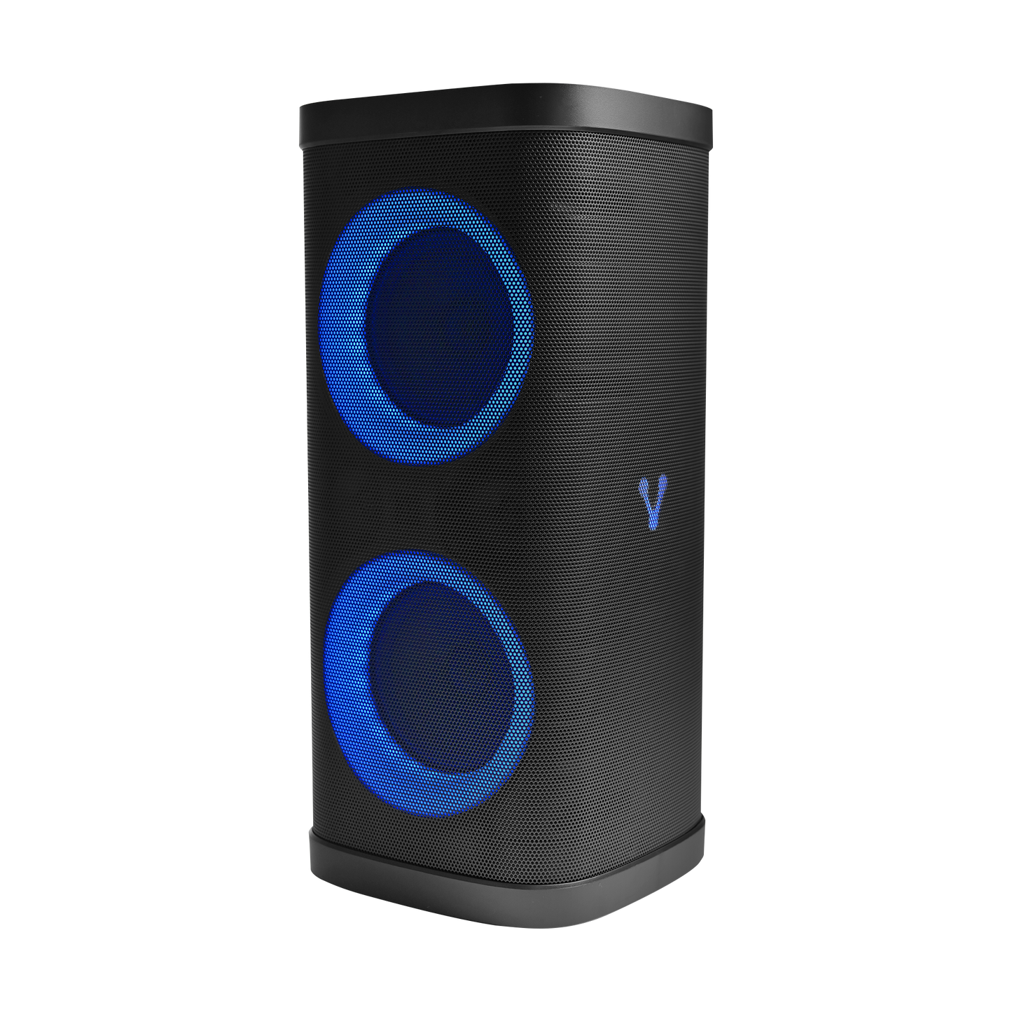 BAFLE VORAGO KSP-580 2x6.5 2x2.5 TWEEETER 40W RMS 3600mAh CIRCLE LED TWS MICROFONO USB / TF / AUX / BT