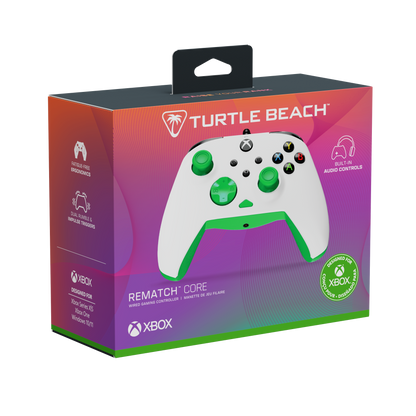 Control Turtle Beach Rematch Core Blanco/Verde