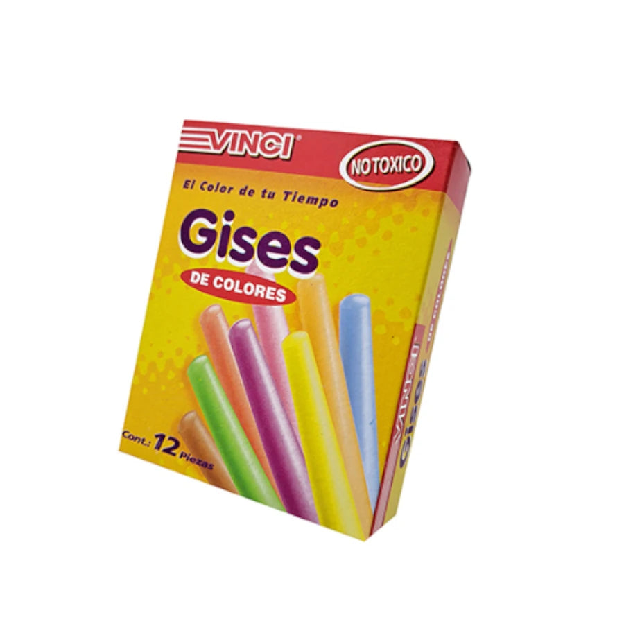 Gis Vinci 2037 Moldeado Colores Surtidos C/12