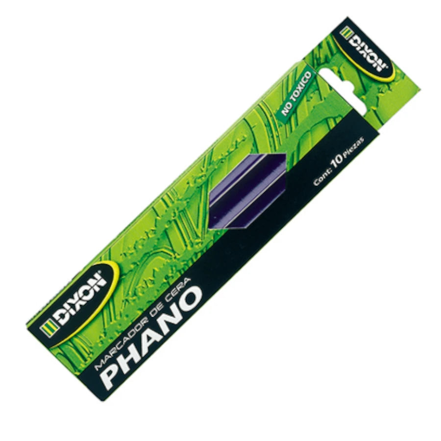 Marcadores Dixon Cera Phano Azul
