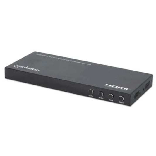 Switch multiviewer HDMI Manhattan de 4 puertos 4K