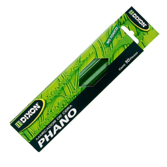 Marcadores Dixon Cera Phano Verde