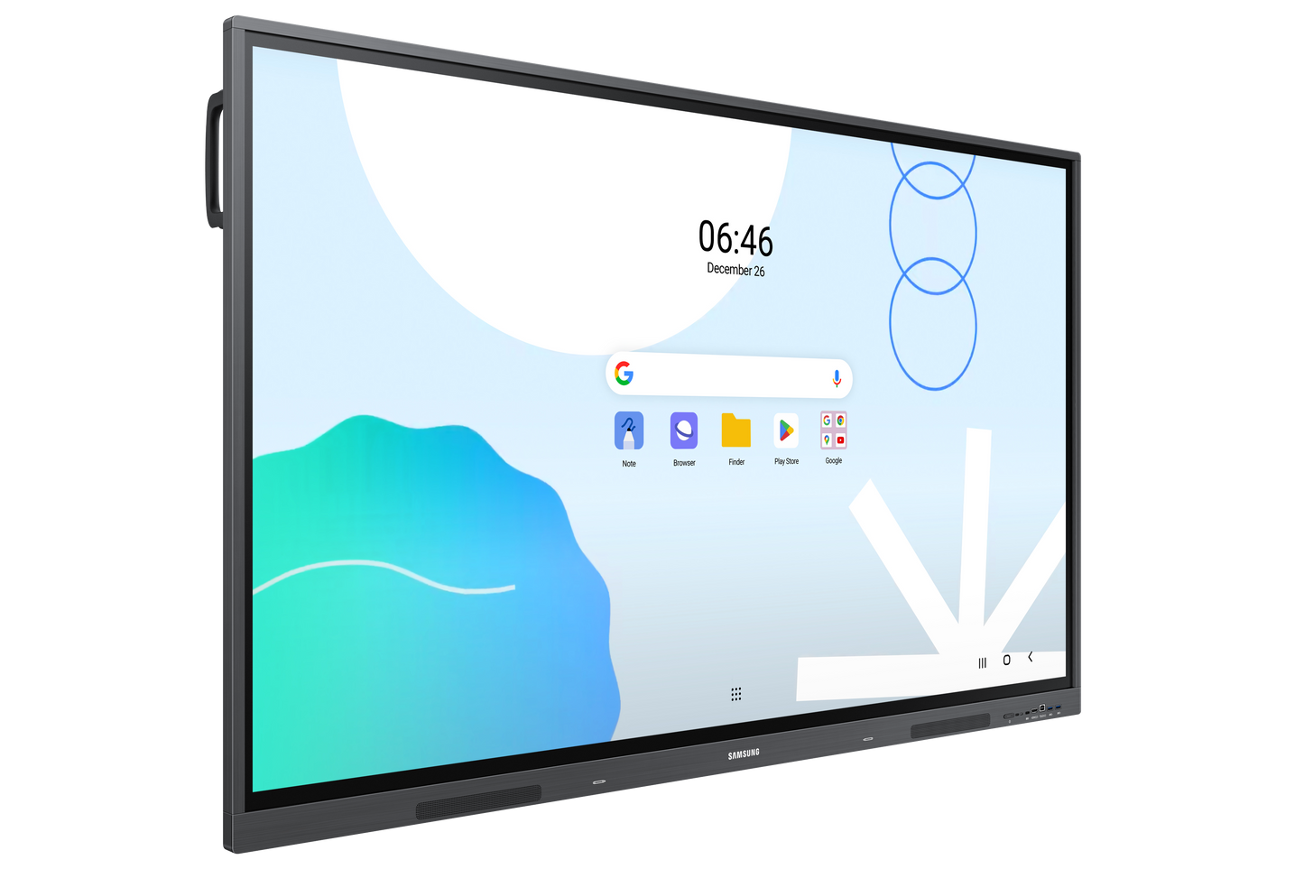 Pantalla Samsung 75" Interactiva WAD Interactiva Touch 40 Multi Touch Android OS 13 UHD Resolucion 3840x2160