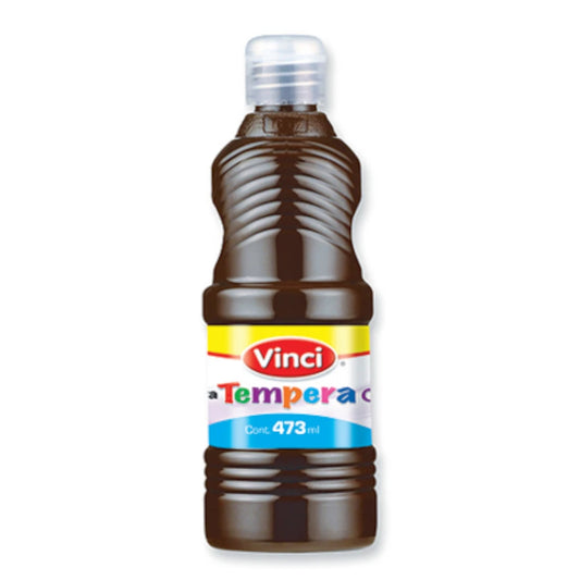Pintura tempera vinci 473 ml café