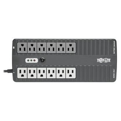 UPS Tripp Lite Standby 900VA/480W 12 Contactos NEMA5-15R 120V/50Hz/60Hz Clavija 5-15P