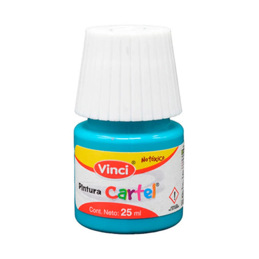 Pintura Vinci Cartel 20ml Azul Turquesa-65
