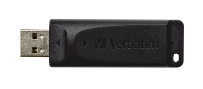 Memoria USB Verbatim 64GB 2.0 Slider Color Negro